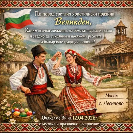 Великден в Лесичово 2026