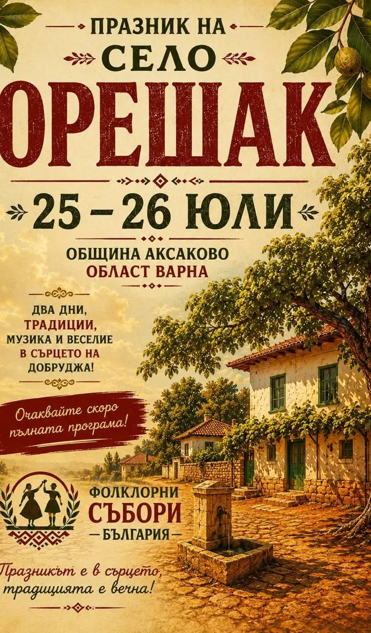 Празник на село Орешак 2026